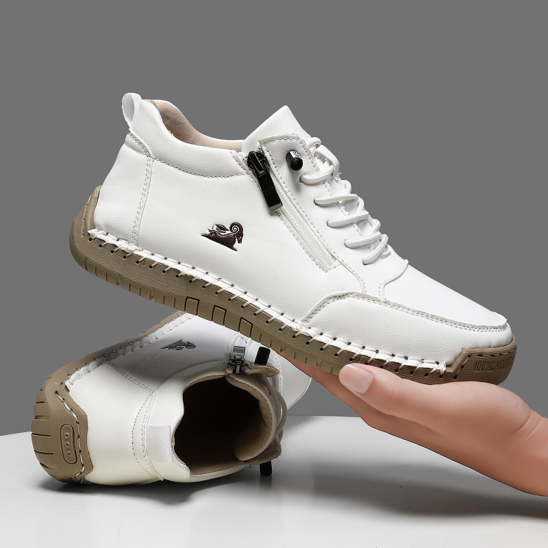 Men'S Shoes Hoka Sale - Frauen Turnschuhe Handgemachte Leder Casual Schuhe
