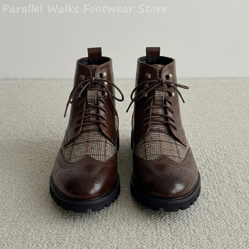 Herren-Stiefeletten aus Tweed  – Men'S Shoes Smart Bewertung und Preis