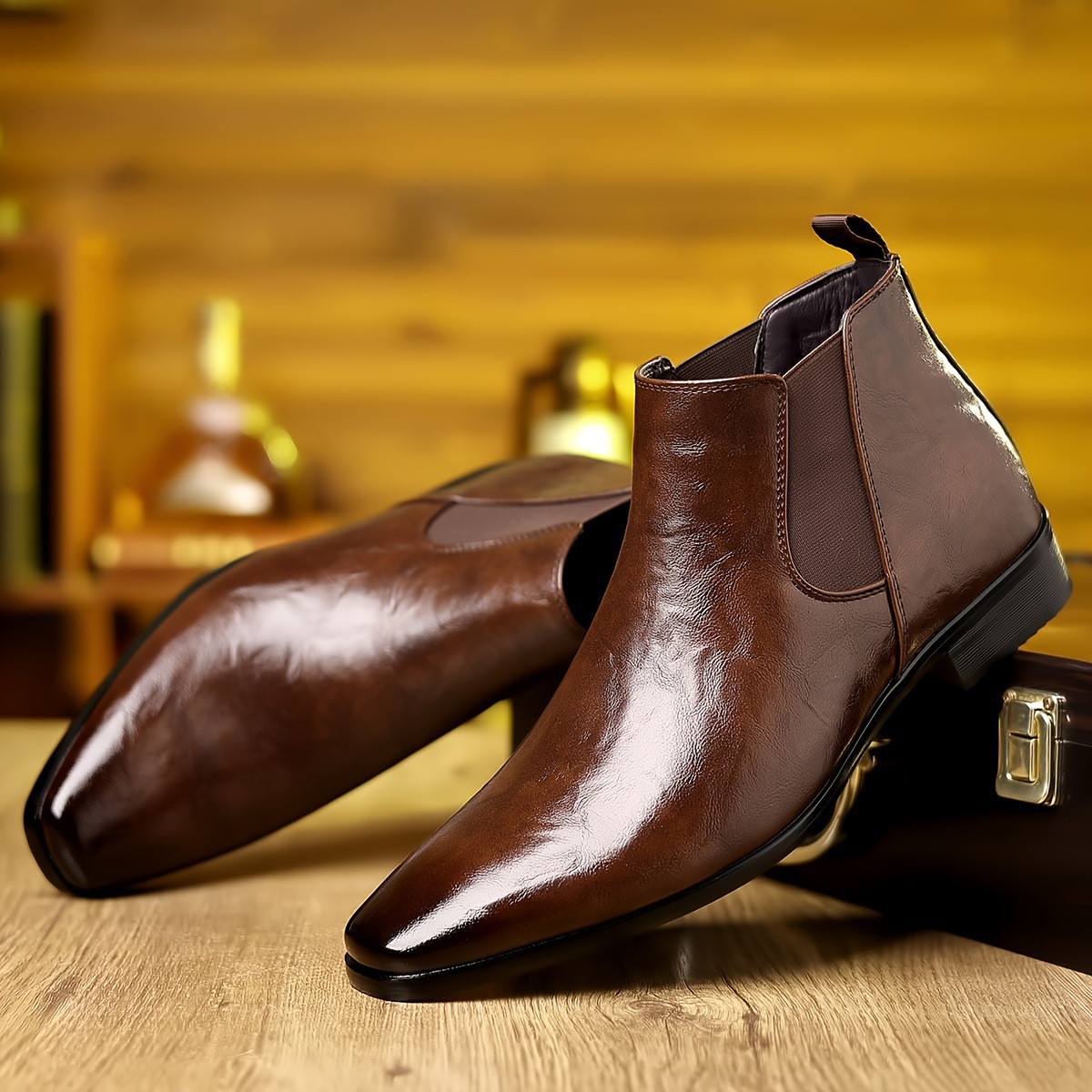 Chelsea-Stiefel, Lederstiefel, – Men'S Shoes Hey Dude Bewertung und Preis
